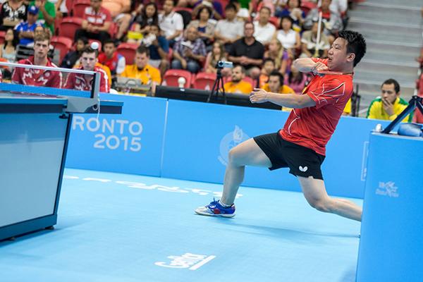 王臻获泛美运动会乒乓球男子单打铜牌