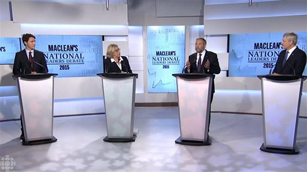 加拿大联邦竞选第一场辩论：各有精彩 没有赢家