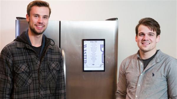 厨房小帮手：加拿大学生设计出冰箱存储电子记录仪