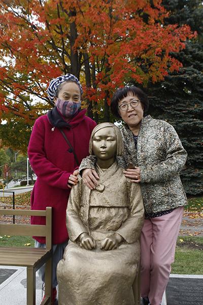 “我们绝不罢休，道歉！”  ——多伦多韩裔人士对柏林纪念韩国“慰安妇”和平雕像命运未卜表示关注