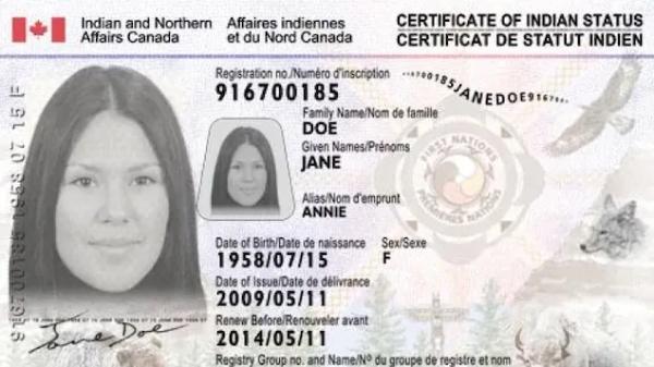 加拿大的原住民现在可以在身份证件中使用自己的传统姓名